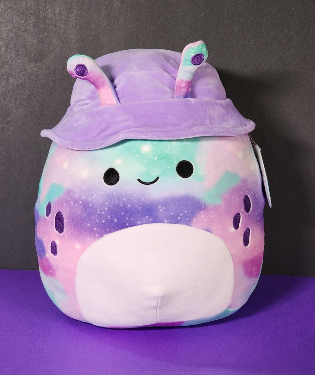 Squishmallows Space Squad Daxxon the Tie Dye Galaxy Alien Bucket