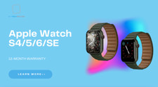 Apple Watch Repair 4 5 6 SE Cracked Glass Digitizer Screen Repair Service