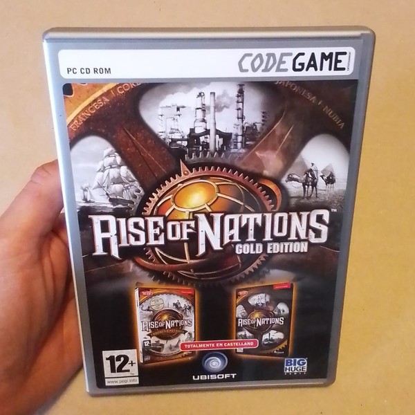 RISE OF NATION GOLD EDITION-PC-1ªED. CON MANUAL-TODO COMPLETAMENTE EN CASTELLANO