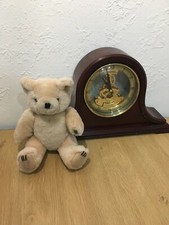 Vintage Teddy Bear Wool Gold Mohair 10 inch 1985 Collectible