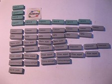 Button FRENCH Assortment Northern Telecom Meridian Business Phone - USED Qty 44