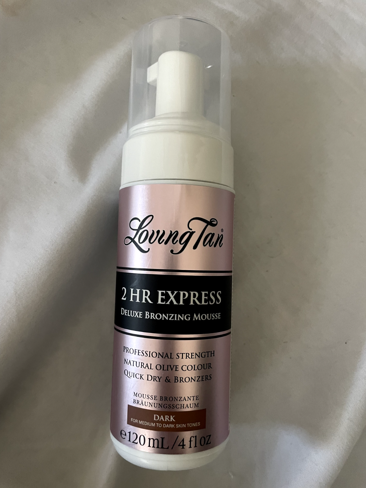 Loving Tan 2hr Express Self Tan Mousse in Dark New