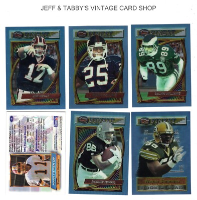 1994 TOPPS FINEST FOOTBALL 2-219 / SEE DROP DOWN MENU 4 CARD U WILL RECEIVE