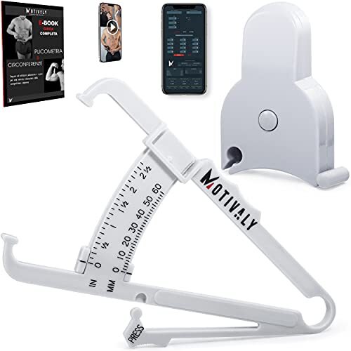 SET PLICOMETRIA - Plicometro e Metro Misuratore circonferenze corporee + (Z1L)