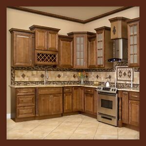 Oak Unfinished Kitchen Cabinet - Home Outlet