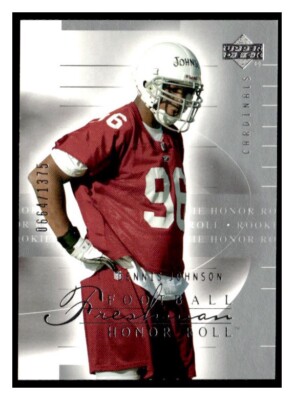 2002 Upper Deck Honor Roll #179 Dennis Johnson #/1375