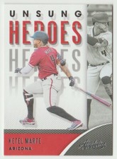 2020 Panini Absolute Unsung Heroes #UH-10 Ketel Marte Arizona Diamondbacks