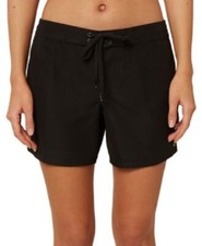 O'Neill Women's Juniors' Saltwater Boardshort Drawstring Waist Black Size 5