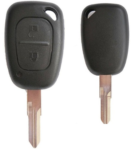 Renault Kangoo Schlüsselgehäuse 2 Stück Autoschlüssel-Gehäuse Passend Für Renault Espace III, Laguna I, Megane I – 1-Tasten-Design Renault Schluessel