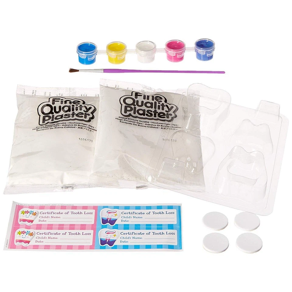 50x Hágalo Usted Mismo Hada de los Dientes Recuerdo Keepsafe Caja Hágalo Usted Mismo Venta al por mayor a granel Foto 2 de 2