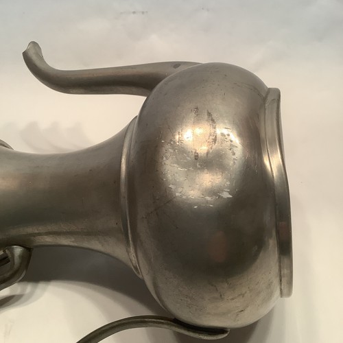 Trade Continental Mark Vintage Pewter Coffee Pot #829 Hinged Cover USA Americana - Picture 9 of 10