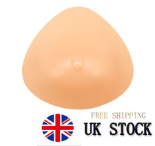 Silicone Breast Forms Crossdresser Mastectomy Prosthesis Triangle Shape 1 Piece
