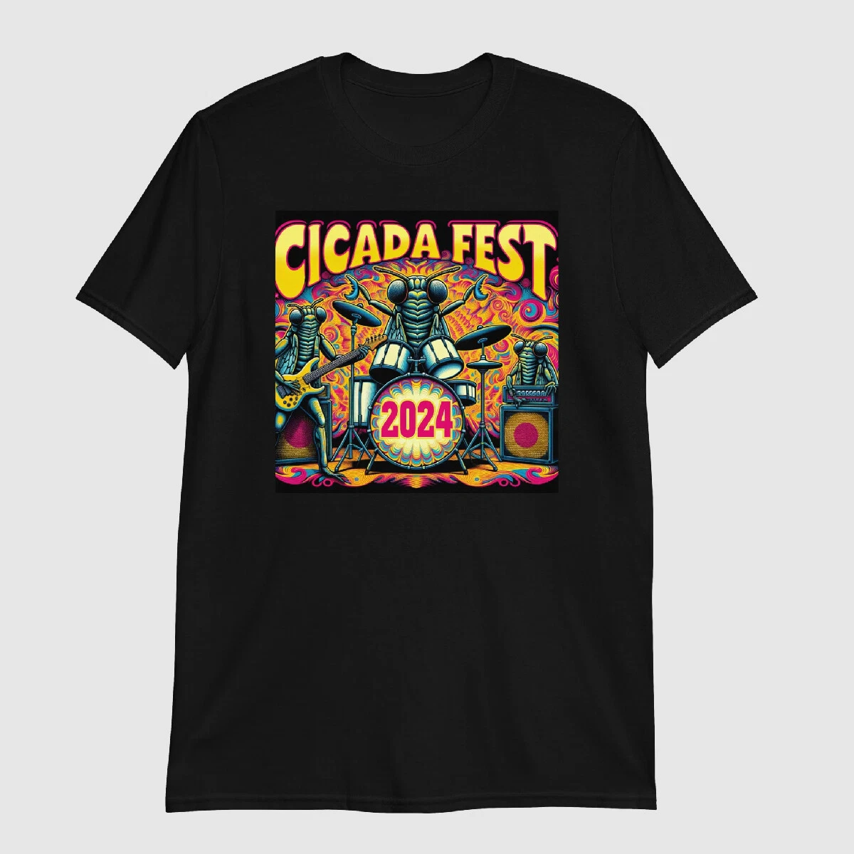 Cicada Reunion Summer U.S Tour 2024 T-Shirt
