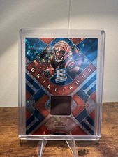 2023 Spectra Tee Higgins Neon Blue Prizm Brilliance Jersey #23/50 Bengals