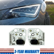 White DRL LED Board For 2013-2016 Seat Leon Headlight Daytime Running Light Chip