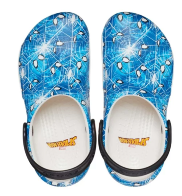 Crocs Spiderman Slip Resistant Bistro Clog Men\'s 5 Blue Graphic Discontinued NWT s-l400.jpg main image 2