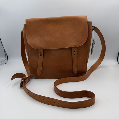 NWT Madewell Watertower Messenger Bag British Tan