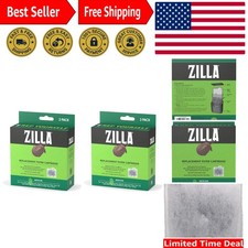 Medium Pack of 2 Replacement Filter Cartridges for Zilla Turtle Kits and Filters