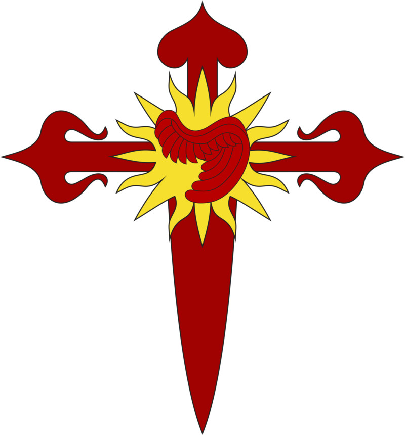 Patch with the symbols of the Order of the Wing of St. Michael.