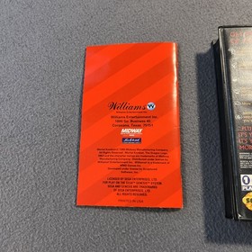 Mortal Kombat 3 - SEGA Genesis - Case with Hang Tab, Manual -Tested Working 