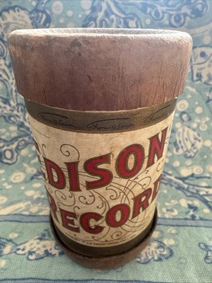 Antique Edison Cylinder Record 9806 I m Looking for the Man That Wrote Merry