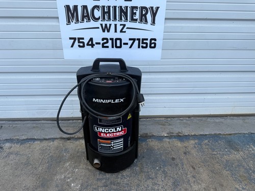 LINCOLN Miniflex Fume Extractor 120v Welder Welding Extractor Vac FREE SHIPPING