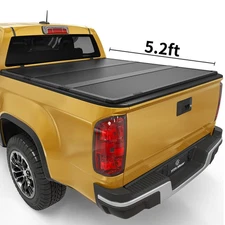 5.2 ft Bed Hard Tri-Fold Tonneau Cover for 15-26 Chevy Colorado GMC Canyon Truck