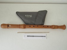 Kung Studio Keyless Tenorblockflöte aus Birn...