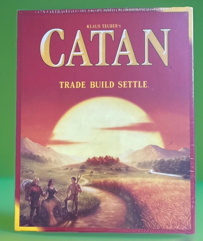 Catan Trade Build Settle Board Game by Klaus Teuber Complete 5th Edition 2020