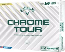 Callaway 2024 Chrome Tour Triple Track 360 Sports Matter Golf Balls - Brand New
