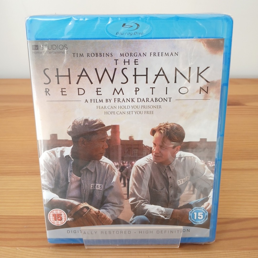 The Shawshank Redemption BluRay Brand  New Sealed UK Release Fast Post