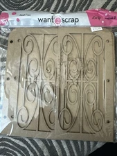 Want 2 Scrap Chipboard Album