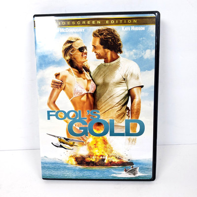 Fools Gold Matthew McConaughey Kate Hudson Widescreen DVD Movie