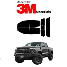 Precut Window Tint For Gmc Canyon 4 Door 23-24 Color Stable Ceramic Made With 3M