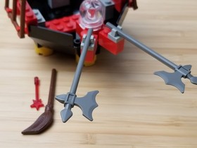 LEGO Castle 6037 Witch's Windship Complete Fright Knights Flying Dragon