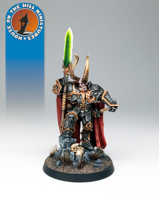 HotH - Bemalt ''Slaves to Darkness Chaos Lord on Foot'' - Age of Sigmar