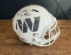 Doug Williams Signed Washington Commanders Speed Full Size STS 3 Helmet w/ Insc