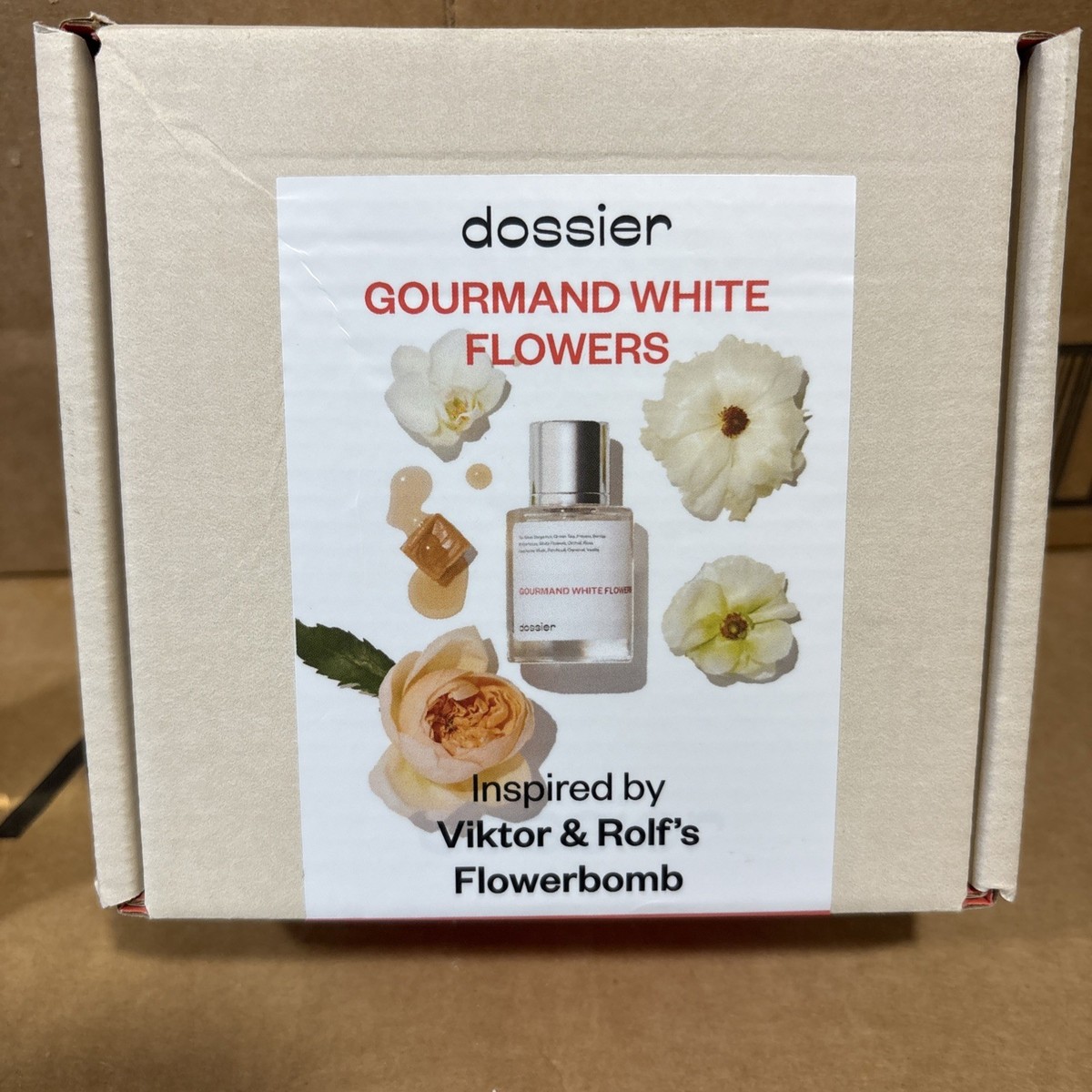 Dossier Gourmand White Flowers, Inspired by Viktor&Rolf's