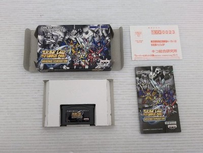 Super Robot Wars Original Generation GameBoyAdvance JP GAME. 9000025772402