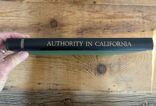 The Search For Authority In California By Woodrow Wilson 1960 Bio Books - Picture 2 of 4