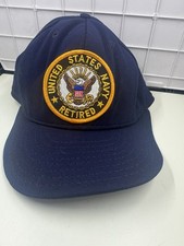U.S. NAVY RETIRED Hat Baseball Cap Hat Made in USA