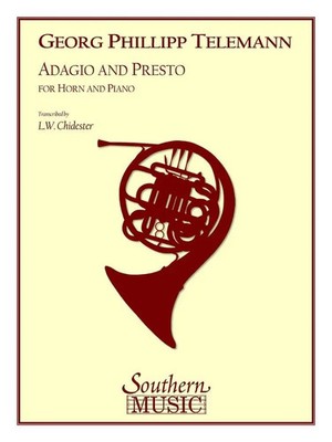 Georg Philipp Telemann | Adagio and Presto | Taschenbuch | Englisch | Horn