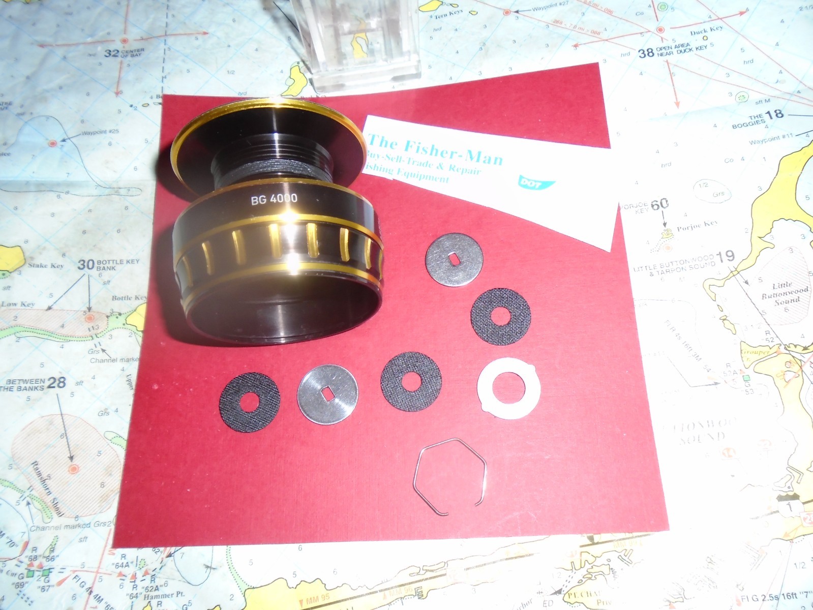 DAIWA BG 4000 SPOOL USED DAIWA BG4000 REEL SPOOL DAIWA SPINNING REEL SPOOL USED