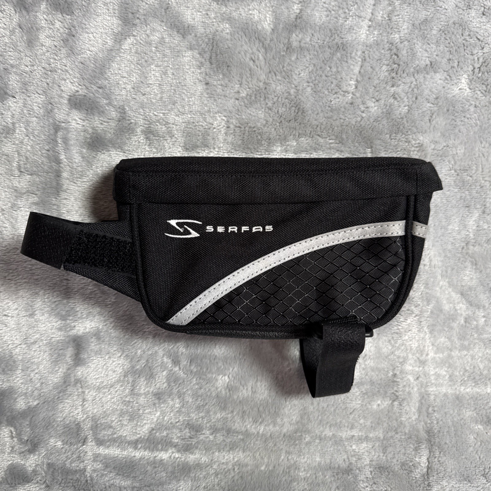 Serfas Large Stem Bag Black Bike Cycling Gear Energy Phone