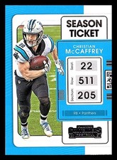 2021 Panini Contenders #15 Christian McCaffrey Stardust
