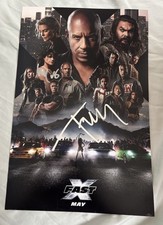 Tyrese Gibson & Michelle Rodriguez Signed 11x17 Photo Fast X