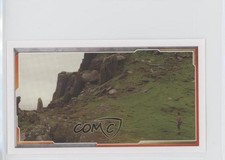 2016 Star Wars: The Force Awakens Album Stickers Luke Skywalker and Rey 290 2k3