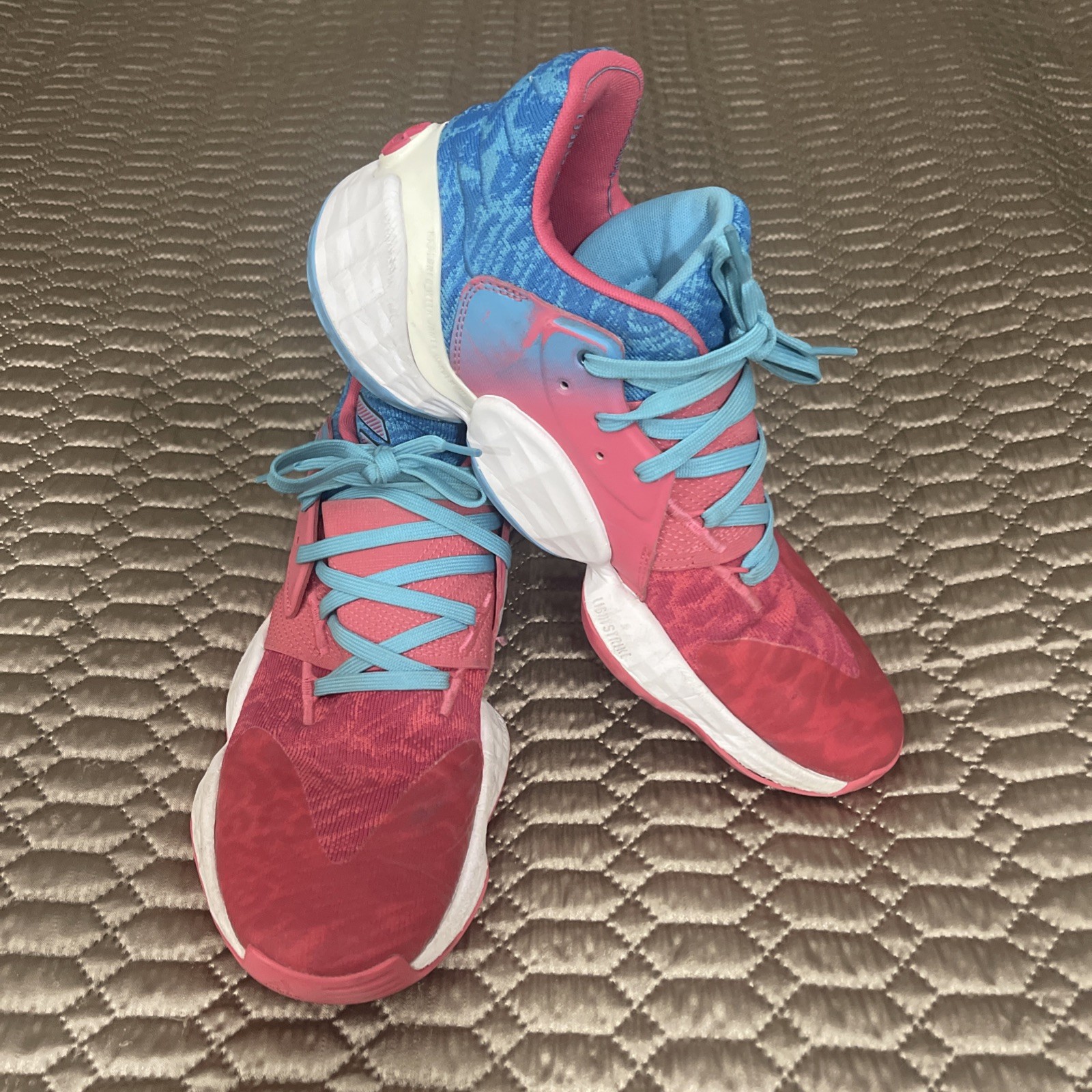 Adidas Harden Vol 4 Men’s Size 12 Candy Paint’ Basketball Shoes .  Great cond.