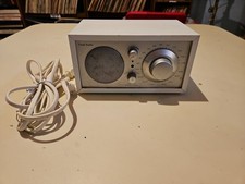 Tivoli Audio Model One, Henry Kloss AM/FM Radio White Works Great Needs Cleaning