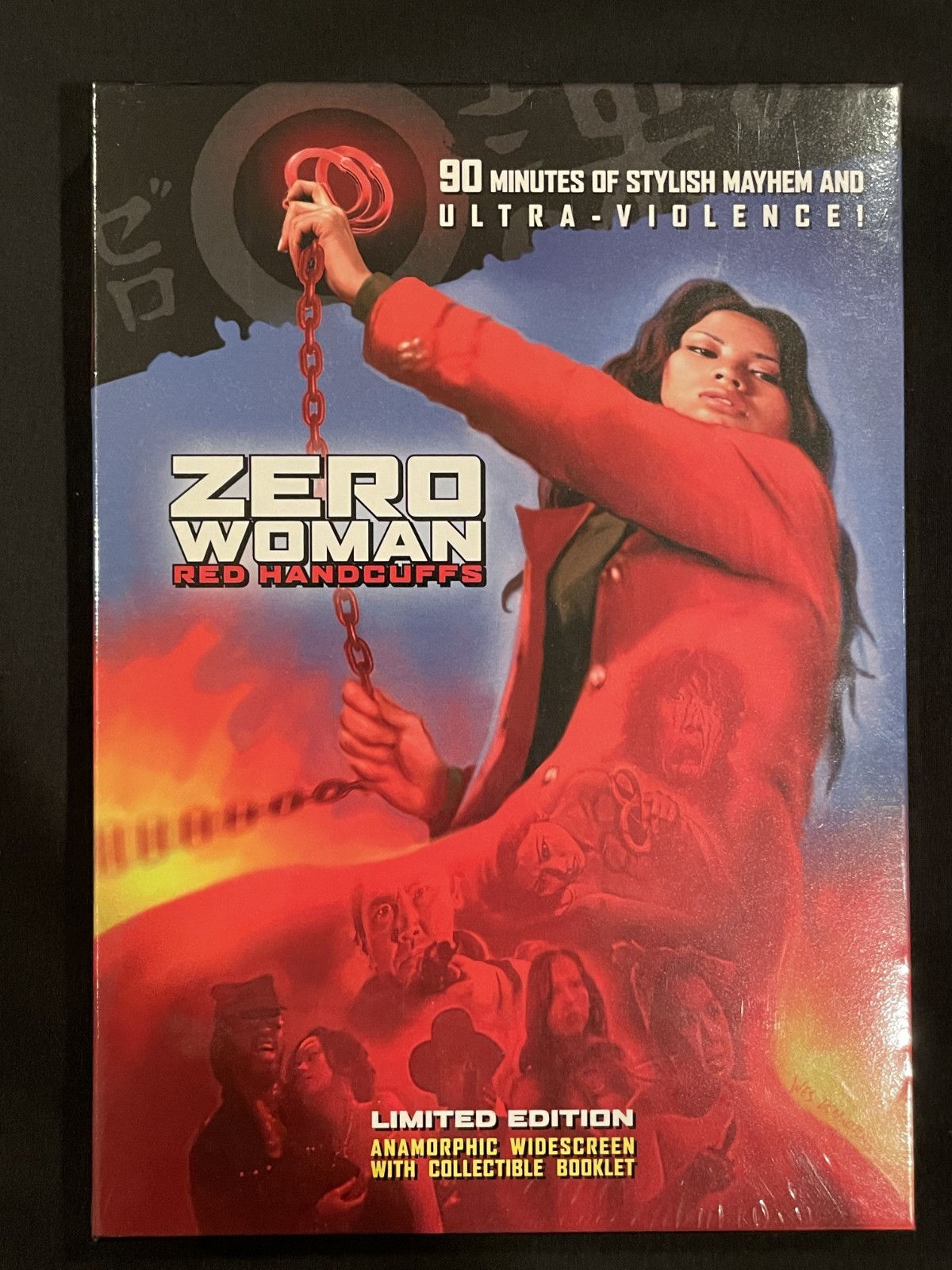 Zero Woman: Red Handcuffs (DVD, 2005) w/ Collectible Booklet  NEW SEALED